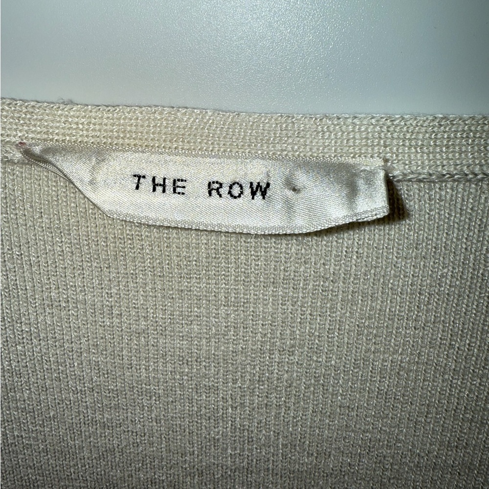 The row oversized silk & cotton sweater - Picture 3 of 6